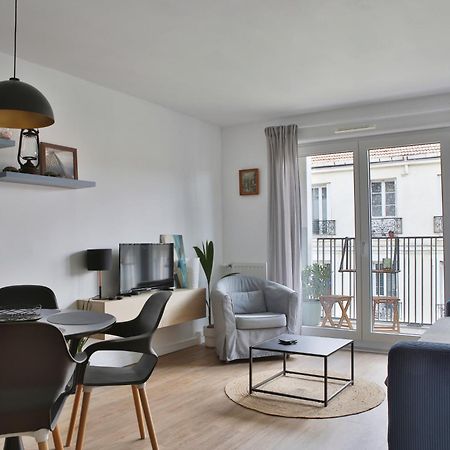 "Starry In So" 47M2, Lits Jumeaux, Parking Gratuit, Rue Calme Et Arboree, Metro 10 Min, Stade De France 24Min A Pied Saint-Ouen  Zewnętrze zdjęcie