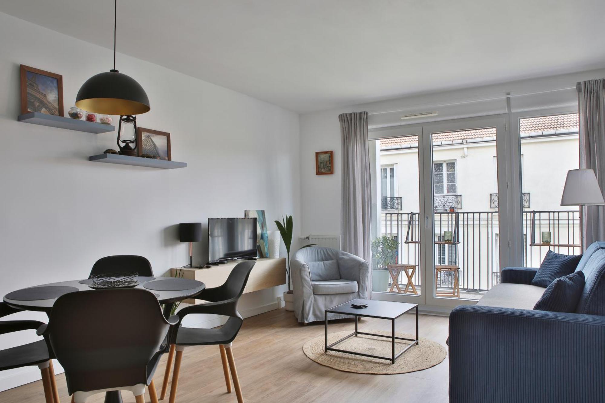"Starry In So" 47M2, Lits Jumeaux, Parking Gratuit, Rue Calme Et Arboree, Metro 10 Min, Stade De France 24Min A Pied Saint-Ouen  Zewnętrze zdjęcie