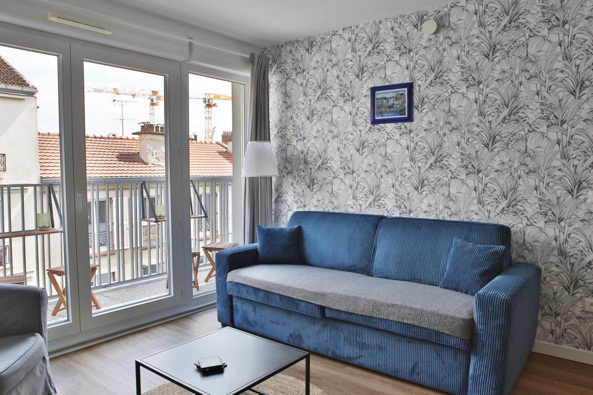 "Starry In So" 47M2, Lits Jumeaux, Parking Gratuit, Rue Calme Et Arboree, Metro 10 Min, Stade De France 24Min A Pied Saint-Ouen  Zewnętrze zdjęcie